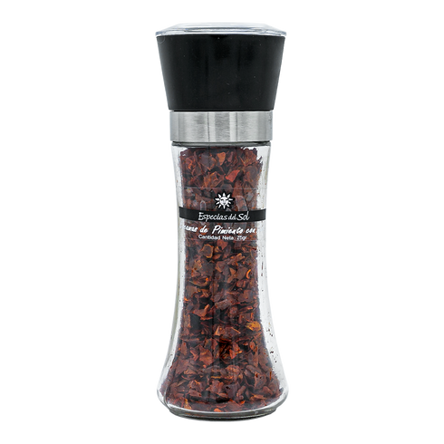 ESCAMAS de PIMIENTO con SAL