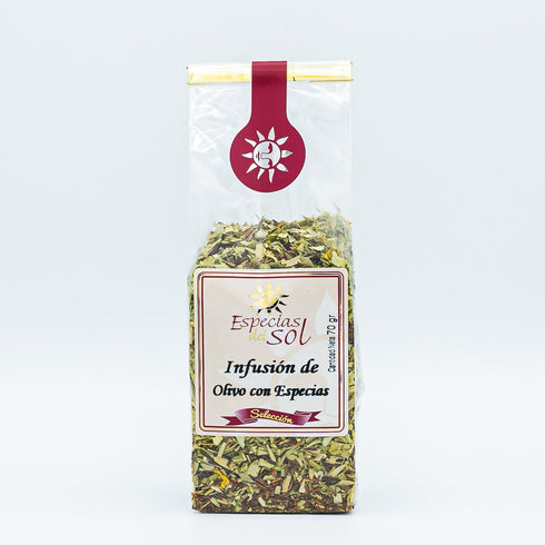 INFUSIÓN de OLIVO con ESPECIAS