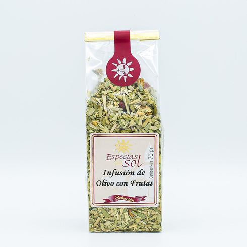 INFUSIÓN de OLIVO con FRUTAS