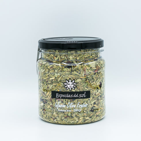 INFUSIÓN de OLIVO con FRUTAS